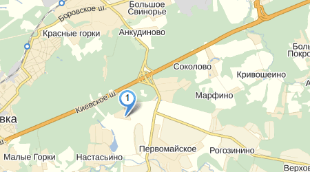 СНТ Дружба-Киевское шоссе, 41 км на карте